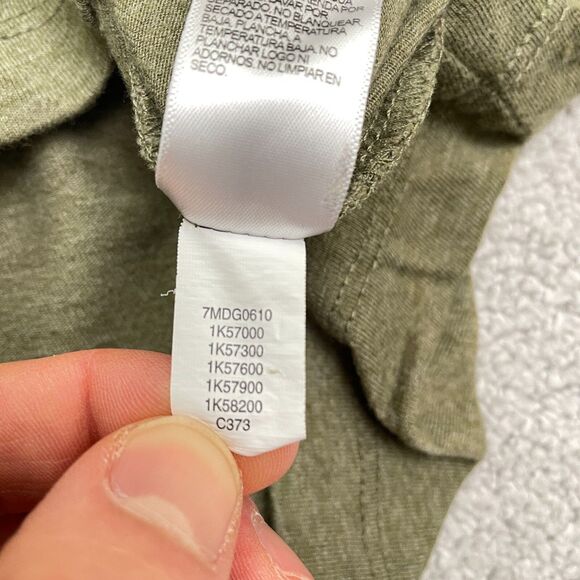 Lucky Brand Graphic T-Shirt Mens Large Green Crew Neck Short Sleeve Casual Tee - Picture 4 of 11